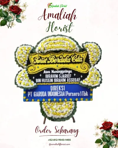 Papan Bunga Duka di Oebufu